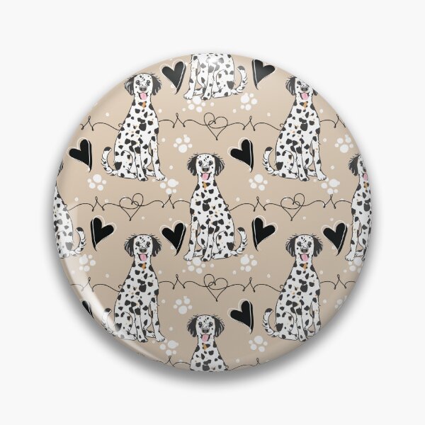 Item preview, LOVE Long Haired Dalmatian - Black Tricolor 2 designed and sold by Lulupainting.