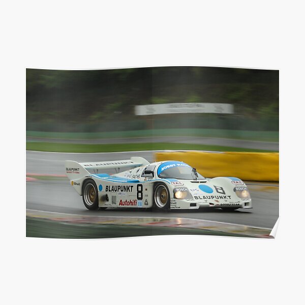 Group C Racing Spa Porsche Poster