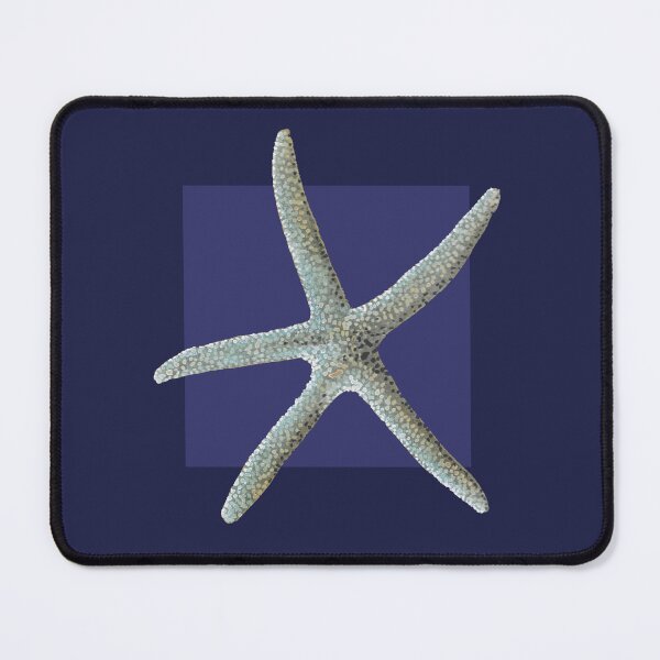 Item preview, Starfish in navy designed and sold by LisaLeQuelenec.