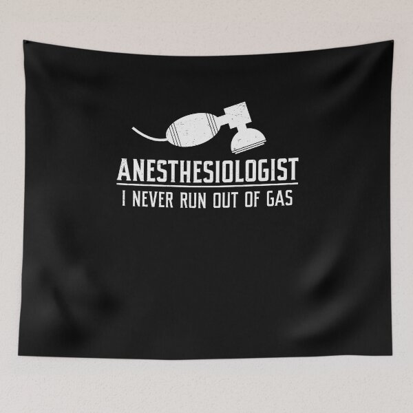 Item preview, Anesthesiologist I Never Run Out Of Gas Funny Anesthesia designed and sold by StrongShirts.