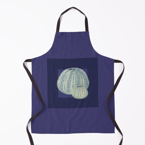 Item preview, Urchins in navy designed and sold by LisaLeQuelenec.