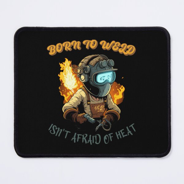 Item preview, Born to Weld Cartoon Welder || Not Afraid Of Heat || Gift designed and sold by Cr4ftyCreations.