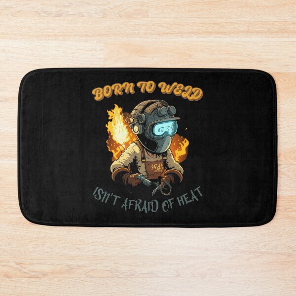 Item preview, Born to Weld Cartoon Welder || Not Afraid Of Heat || Gift designed and sold by Cr4ftyCreations.