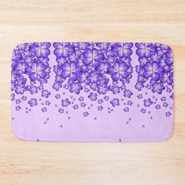 Item preview, Beautiful Violets lavender flowers falling down designed and sold by Fransyn.