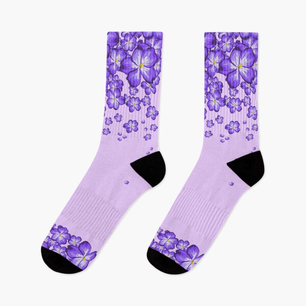 Item preview, Beautiful Violets lavender flowers falling down designed and sold by Fransyn.