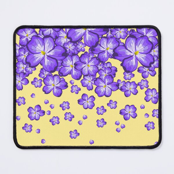 Item preview, Beautiful Violets lavender flowers falling down designed and sold by Fransyn.