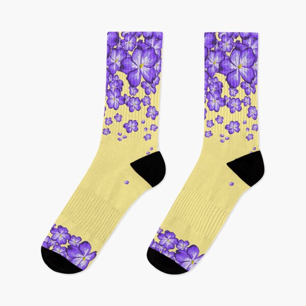 Item preview, Beautiful Violets lavender flowers falling down designed and sold by Fransyn.