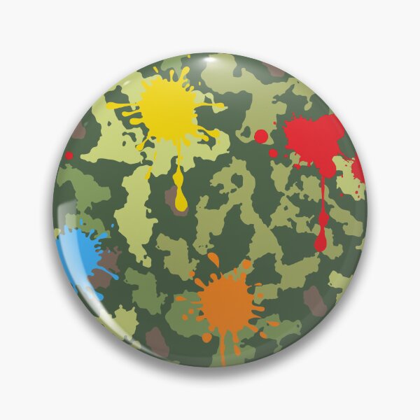 Artikelvorschau, Paintball-Farbspritzer-Tarnmuster entworfen und verkauft von HotHibiscus.