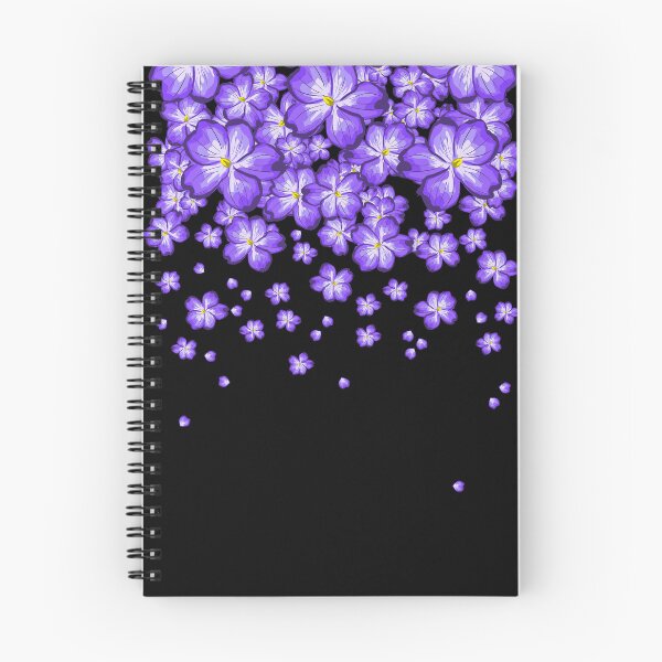 Item preview, Beautiful Violets lavender flowers falling down designed and sold by Fransyn.