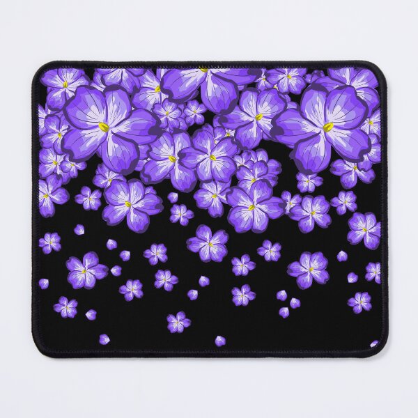 Item preview, Beautiful Violets lavender flowers falling down designed and sold by Fransyn.