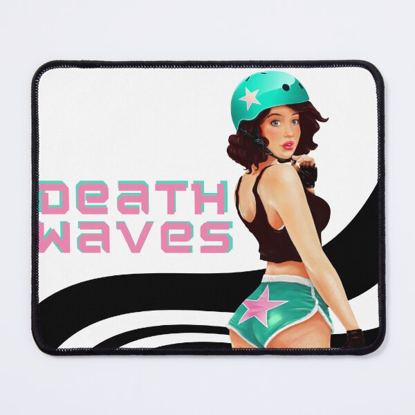 Item preview, Death Waves Rollerskater designed and sold by ShoutForJoy.