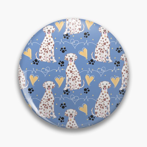 Item preview, LOVE Dalmatian - Liver Tricolor 1 designed and sold by Lulupainting.
