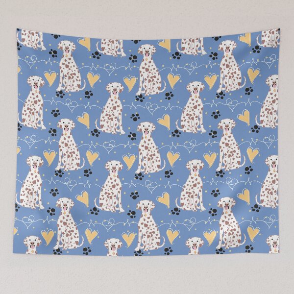 Item preview, LOVE Dalmatian - Liver Tricolor 1 designed and sold by Lulupainting.