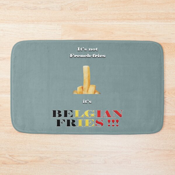 Item preview, funny belgian fries not french fries designed and sold by KolbAudrey.