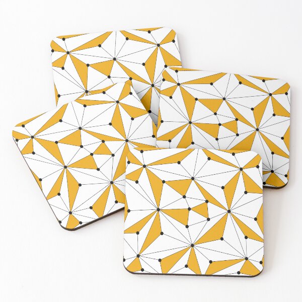 Item preview, Abstract geometric pattern - orange. designed and sold by K.S ART.
