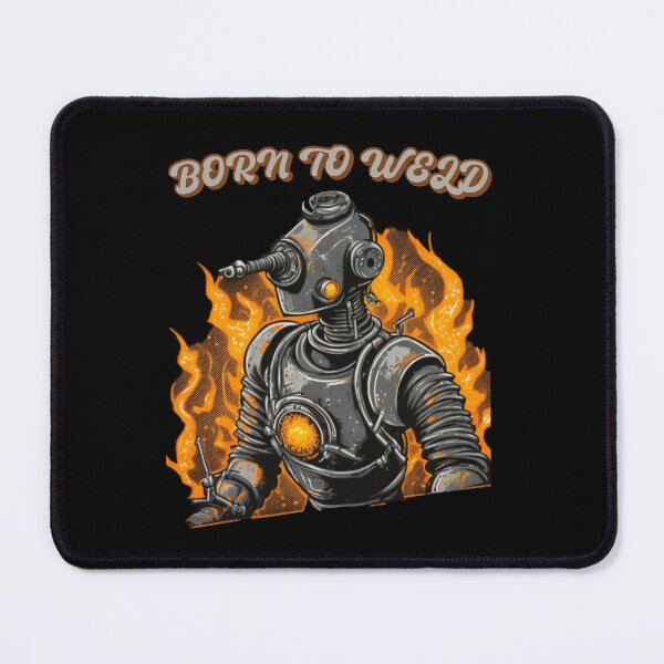 Item preview, Born to Weld Cartoon Welder Gift designed and sold by Cr4ftyCreations.