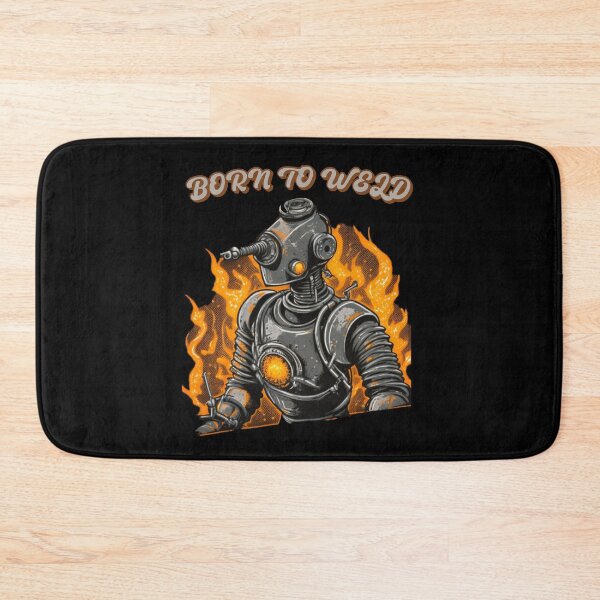 Item preview, Born to Weld Cartoon Welder Gift designed and sold by Cr4ftyCreations.