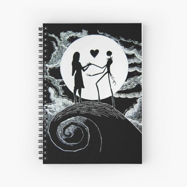 the nightmare before christmas Spiral Notebook