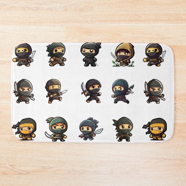 Item preview, Cute Ninjas Sticker Pack designed and sold by sassav8.