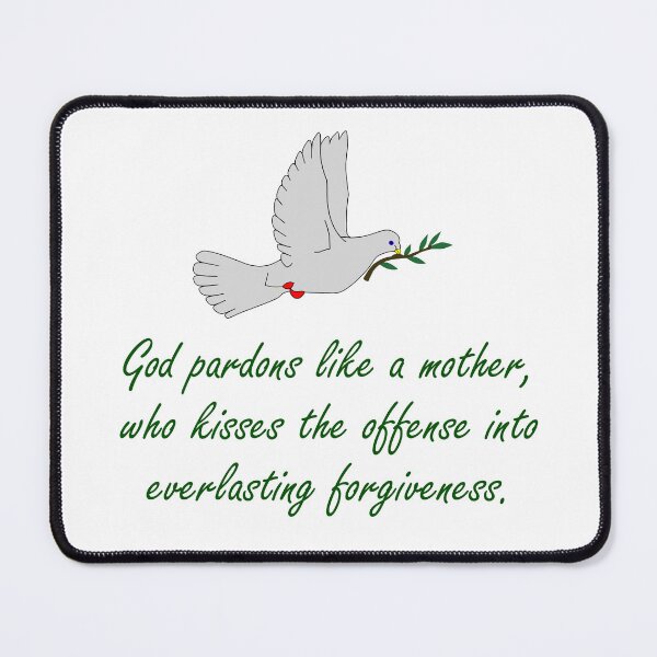 Item preview, God Pardons Like A Mother - Forgiveness Quotes designed and sold by CrankyOldDude.