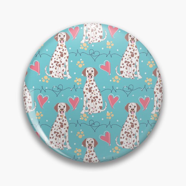Item preview, LOVE Dalmatian - Liver Tricolor 2 designed and sold by Lulupainting.