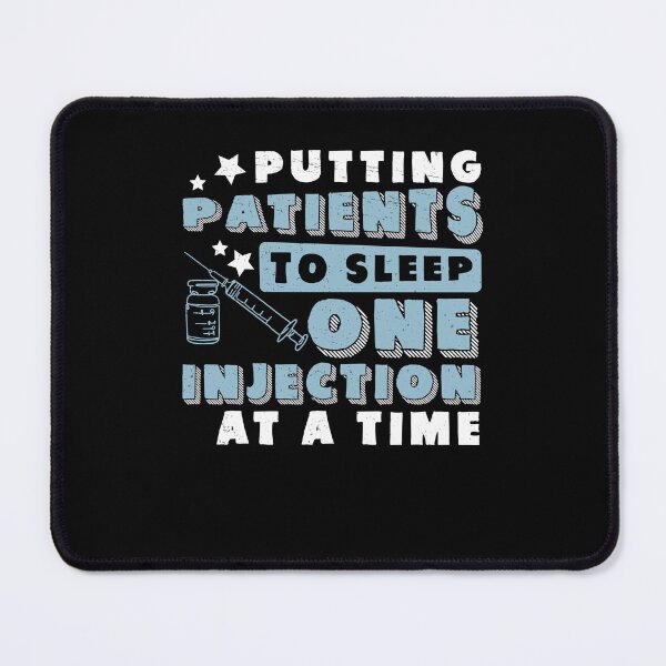 Item preview, Anesthesiologist One Injection A Time Funny Anesthesia designed and sold by StrongShirts.
