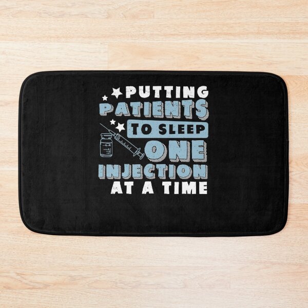 Item preview, Anesthesiologist One Injection A Time Funny Anesthesia designed and sold by StrongShirts.