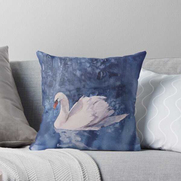 Item preview, The Silver Swan by Amanda Webster Artist designed and sold by Toomuchfunstuff.