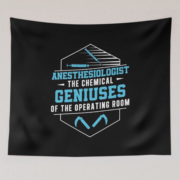 Item preview, Anesthesiologist Geniuses Operating Room Funny Anesthesia designed and sold by StrongShirts.