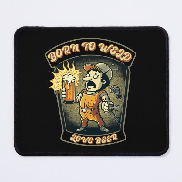 Item preview, Born To Weld || Love Beer || Welding Gift designed and sold by Cr4ftyCreations.