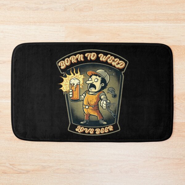 Item preview, Born To Weld || Love Beer || Welding Gift designed and sold by Cr4ftyCreations.