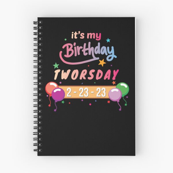 Item preview, It’s My Birthday Tworsday Thursday 2 23 23 Feb 23th 2023 designed and sold by Luxury-Outfits.