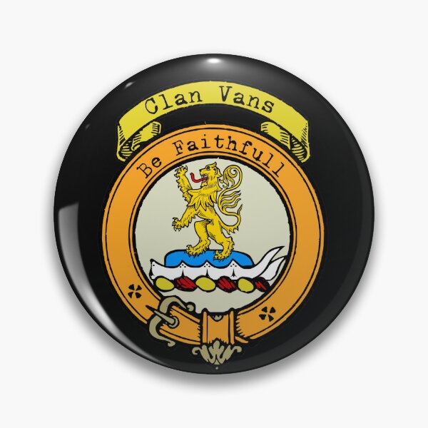 Item preview, Vans Clan Surname crest designed and sold by BagTown Clans.