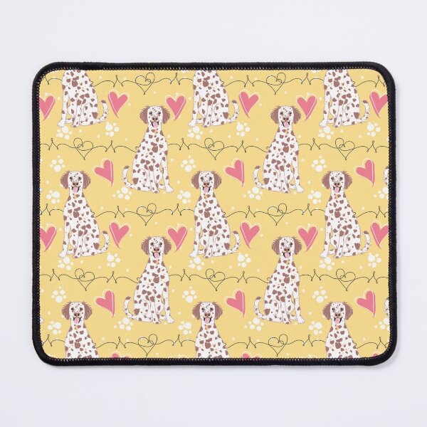 Item preview, LOVE Long Haired Dalmatian - Liver Tricolor 1 designed and sold by Lulupainting.