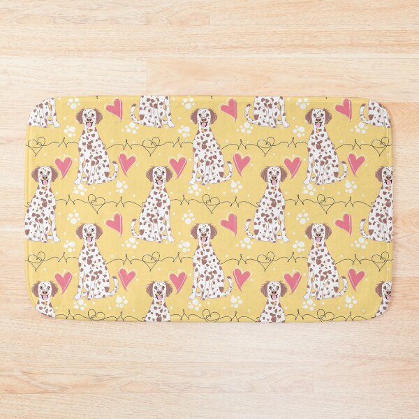 Item preview, LOVE Long Haired Dalmatian - Liver Tricolor 1 designed and sold by Lulupainting.
