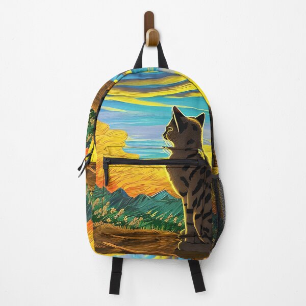 Item preview, Cat Watching Sunset Scene designed and sold by roleshop.