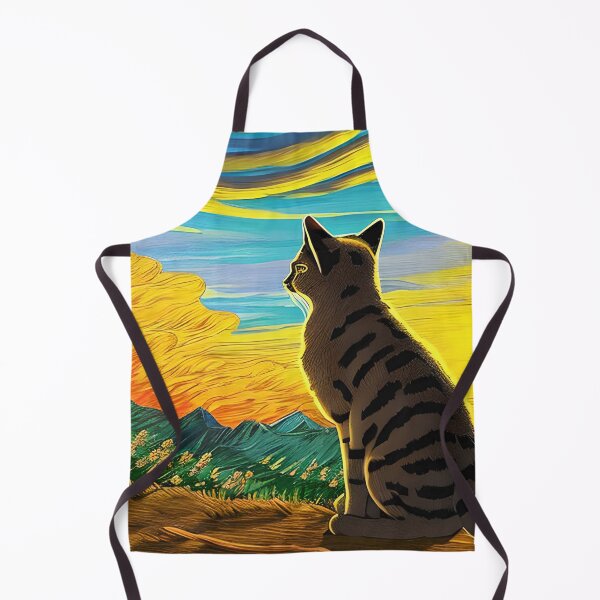 Item preview, Cat Watching Sunset Scene designed and sold by roleshop.