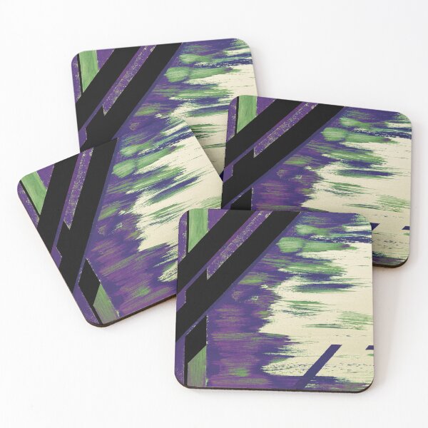 Item preview,   Bamboo grove in purple and green designed and sold by BlackArtichoke.
