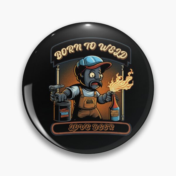 Item preview, Born To Weld || Love Beer || Welding Gift designed and sold by Cr4ftyCreations.
