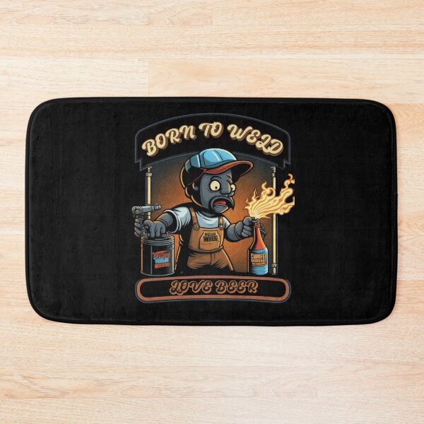 Item preview, Born To Weld || Love Beer || Welding Gift designed and sold by Cr4ftyCreations.