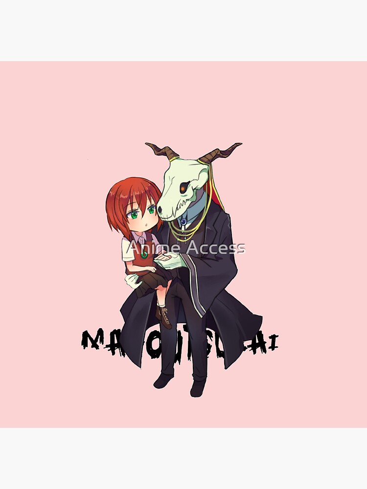 Wallpaper mahoutsukai no yome, chise hatori, couple, anime desktop