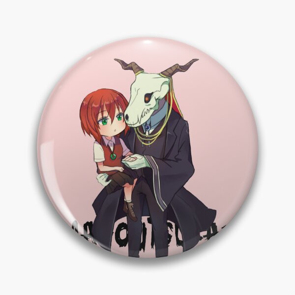 Item preview, Mahoutsukai no Yome - The Ancient Magus Bride Hatori Chise & Elias Ainsworth Chibi Anime Fanart designed and sold by Anime Access.