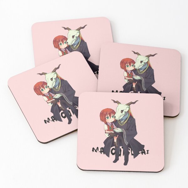 Item preview, Mahoutsukai no Yome - The Ancient Magus Bride Hatori Chise & Elias Ainsworth Chibi Anime Fanart designed and sold by Anime Access.