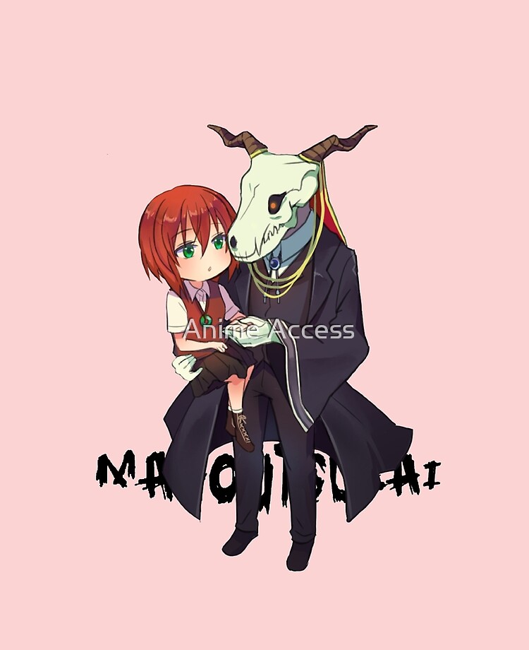 Mahoutsukai no Yome - The Ancient Magus Bride Hatori Chise & Elias  Ainsworth Chibi Anime Fanart iPad Case & Skin for Sale by Anime Access