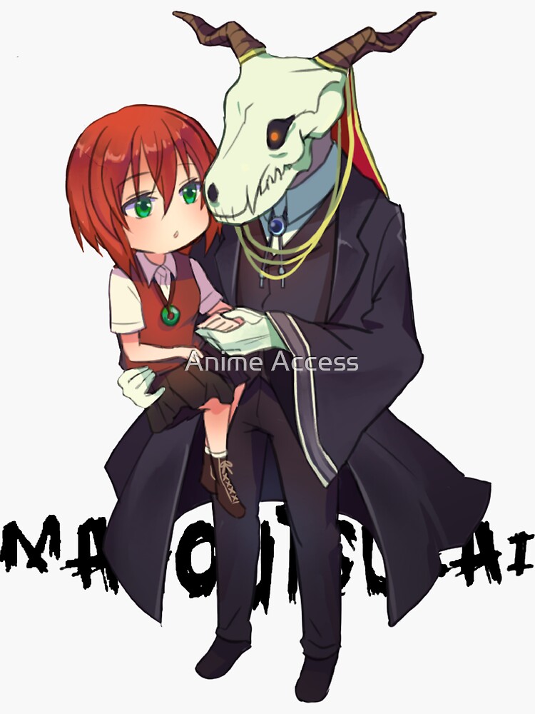 Two characters from anime called Magus Bride. I want Chise Hatori and Elias  together in wallpaper. | Wallpapers.ai