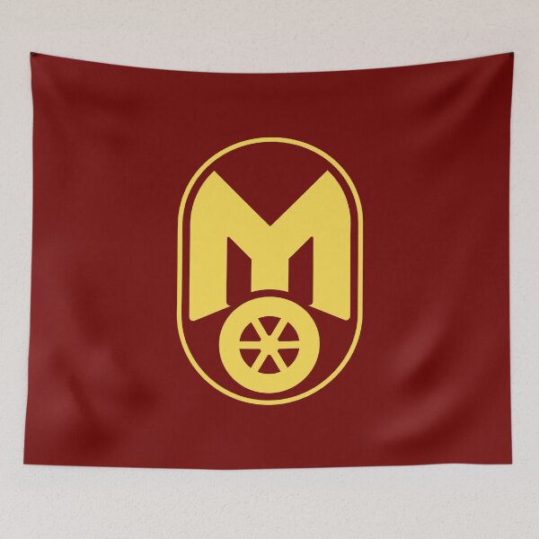 Item preview, Mitropa M Logo (yellow) designed and sold by VEB Ostladen.