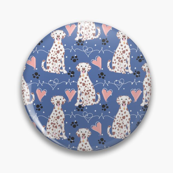 Item preview, LOVE Long Haired Dalmatian - Liver Tricolor 2 designed and sold by Lulupainting.