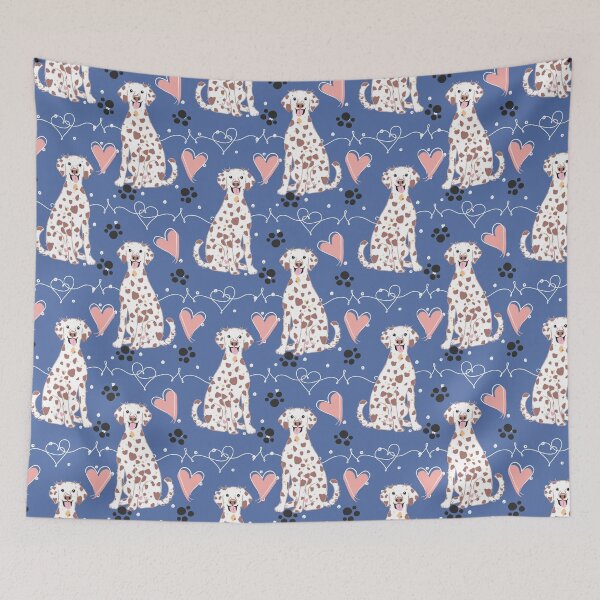 Item preview, LOVE Long Haired Dalmatian - Liver Tricolor 2 designed and sold by Lulupainting.