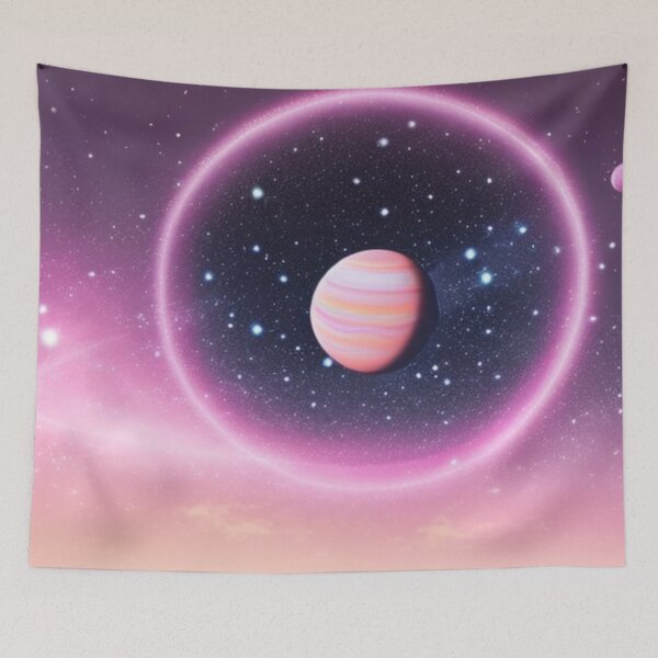 Item preview, Pink halo around the universe designed and sold by Girly-Universe.