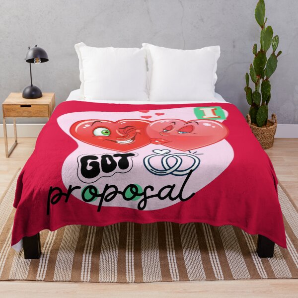 Item preview, Funny cartoon hearts kissing- marriage proposal designed and sold by OMdesign10.